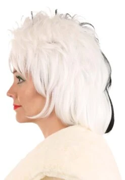 Short Cruella De Vil Wig From Disney's 101 Dalmatians -Halloween Costumes authentic 101 dalmatians cruella de vil wig alt 3