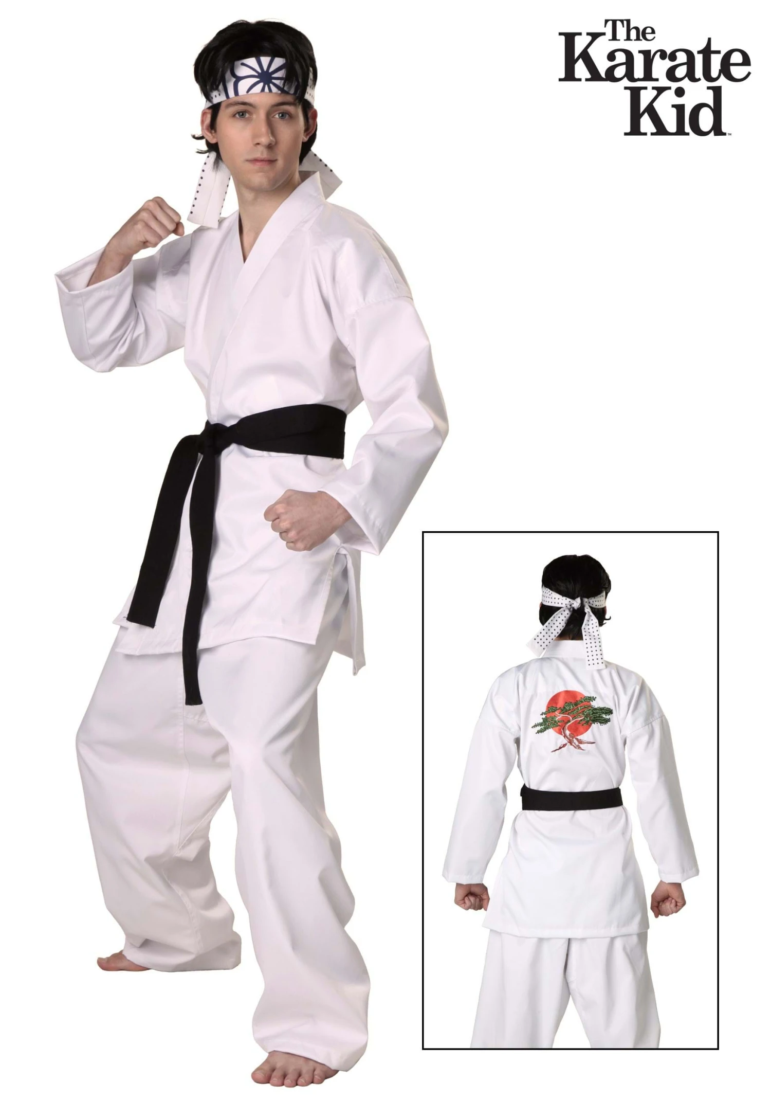 Authentic Karate Kid Daniel San Costume For Adults 3 Authentic Karate Kid Daniel San Costume For Adults