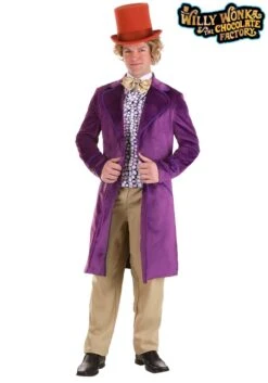 Men's Authentic Willy Wonka Costume Jacket