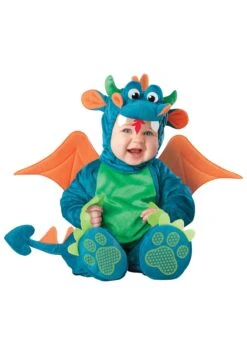 Plush Dragon Costume For Infants