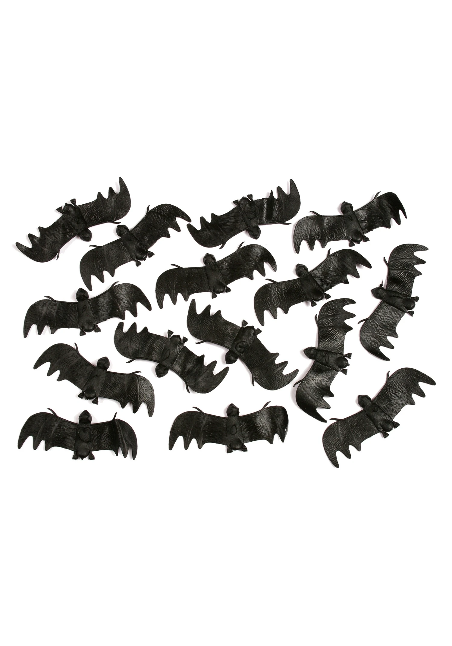 Fun World 5-Inch Bag Of Black Bats Halloween Decoration 3 Fun World 5-Inch Bag Of Black Bats Halloween Decoration