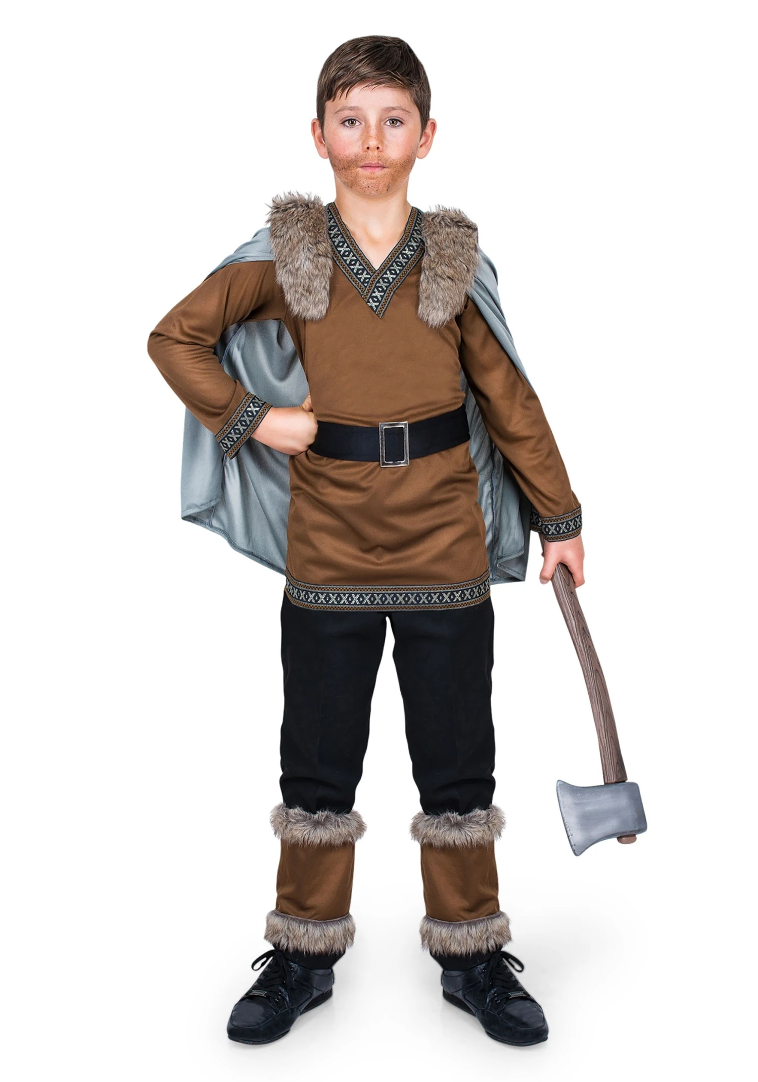 Kids Viking Barbarian Costume 3 Kids Viking Barbarian Costume
