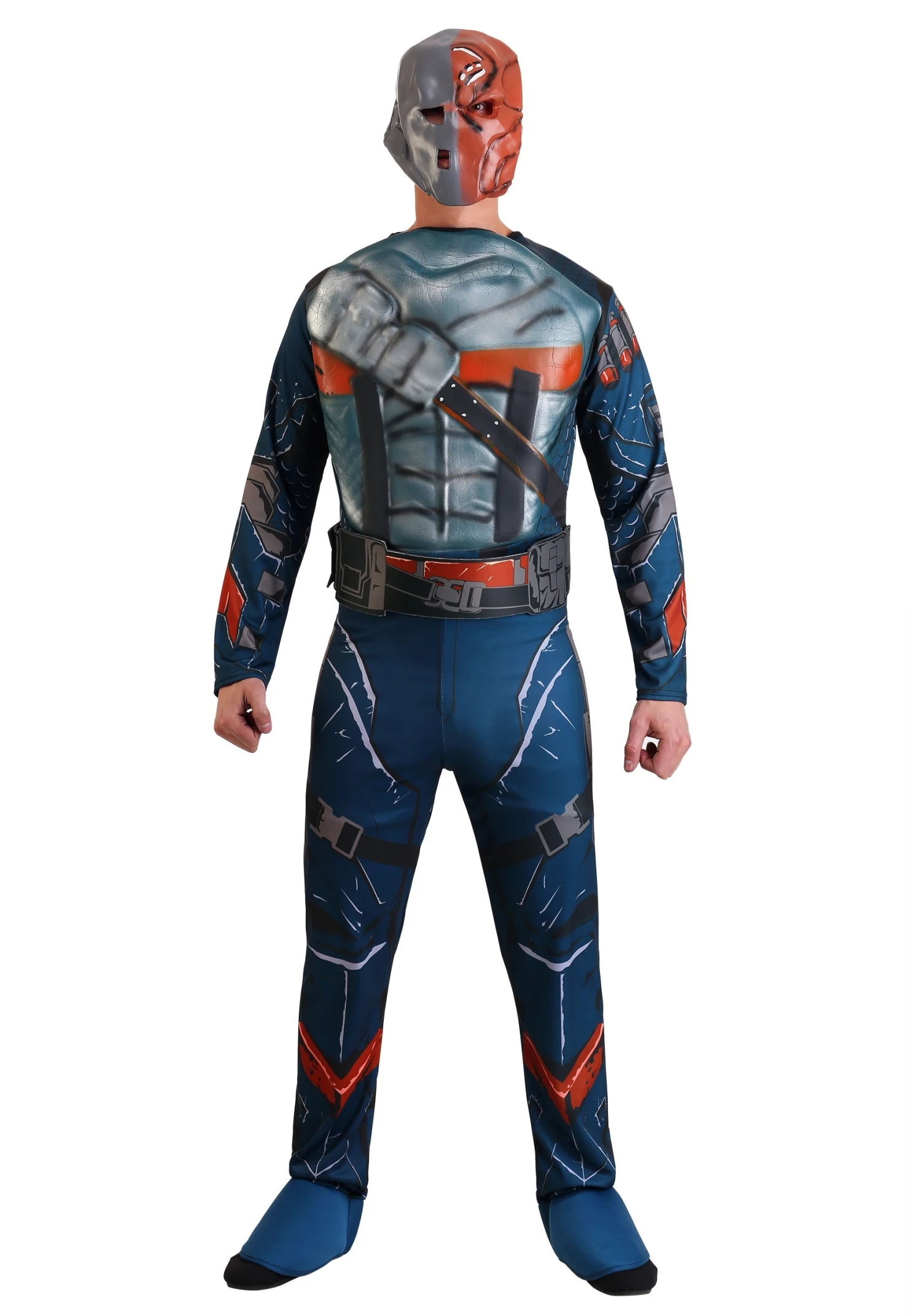 Batman: Arkham Origins Adult Deluxe Deathstroke Costume 3 Batman: Arkham Origins Adult Deluxe Deathstroke Costume