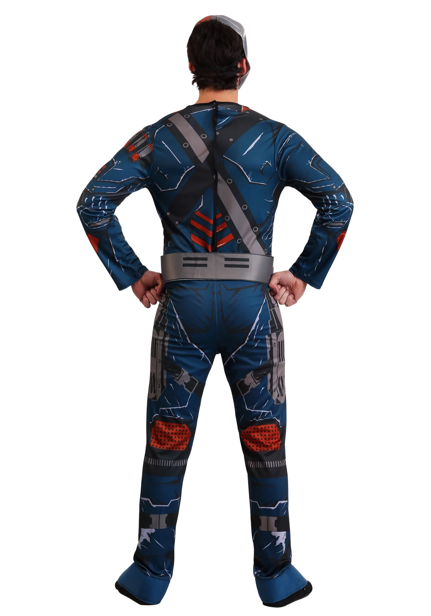 Batman: Arkham Origins Adult Deluxe Deathstroke Costume 4 Batman: Arkham Origins Adult Deluxe Deathstroke Costume - Image 2