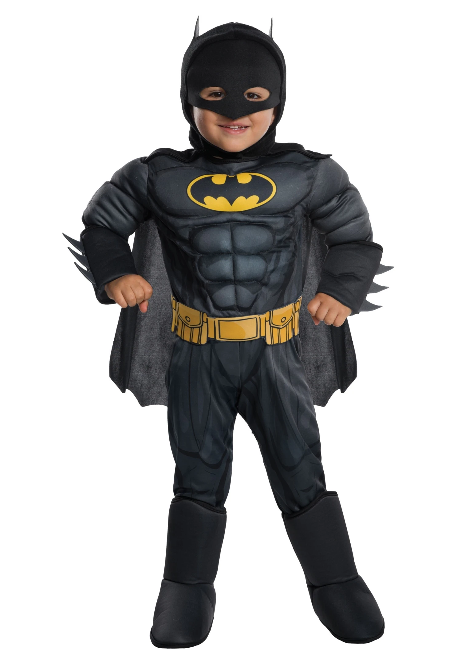 Deluxe Batman Toddler Costume 3 Deluxe Batman Toddler Costume