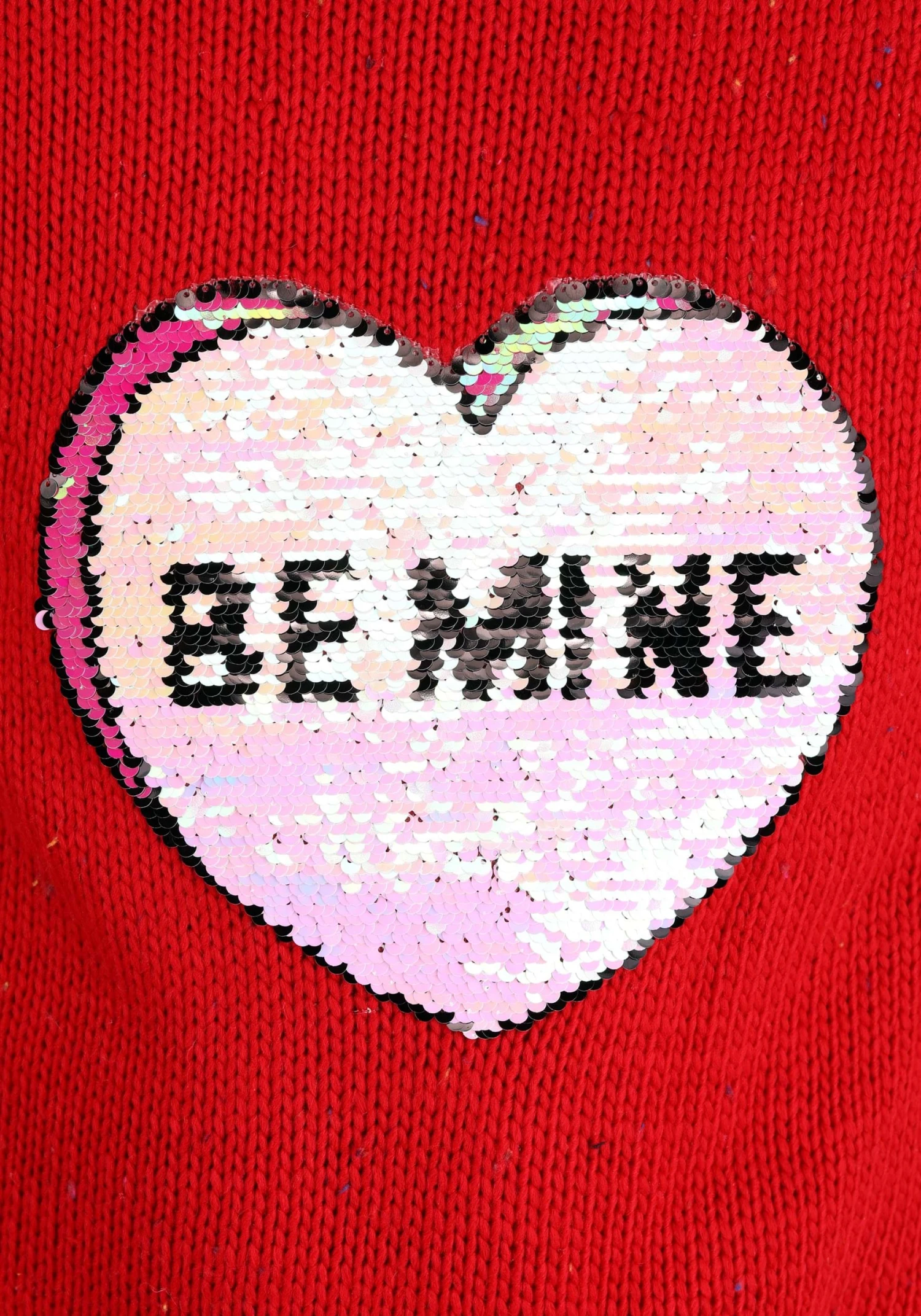 Be Mine Valentine's Day Adult Sweater 4 Be Mine Valentine's Day Adult Sweater - Image 2