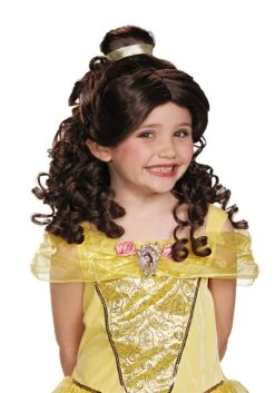 Disguise Beauty And The Beast Belle Wig For Girls