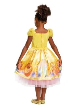 Disguise Beauty And The Beast Deluxe Girl's Belle Costume For Todders 8 Disguise Beauty And The Beast Deluxe Girl's Belle Costume For Todders -Halloween Costumes beauty and the beast deluxe toddler belle costume alt 1