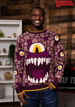 Adult Beholder Dungeons And Dragons Sweater