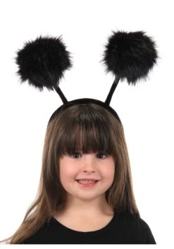 Bendable Bug Antennae Pom Costume Headband 5 Bendable Bug Antennae Pom Costume Headband -Halloween Costumes bendable bug pom antennae headband alt 2