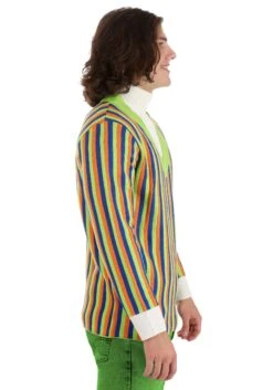 Sesame Street Bert Cosplay Knit Sweater For Adults -Halloween Costumes bert cosplay knit sweater adult alt 6