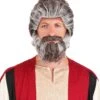 Biblical Moses Adult Costume Wig And Beard