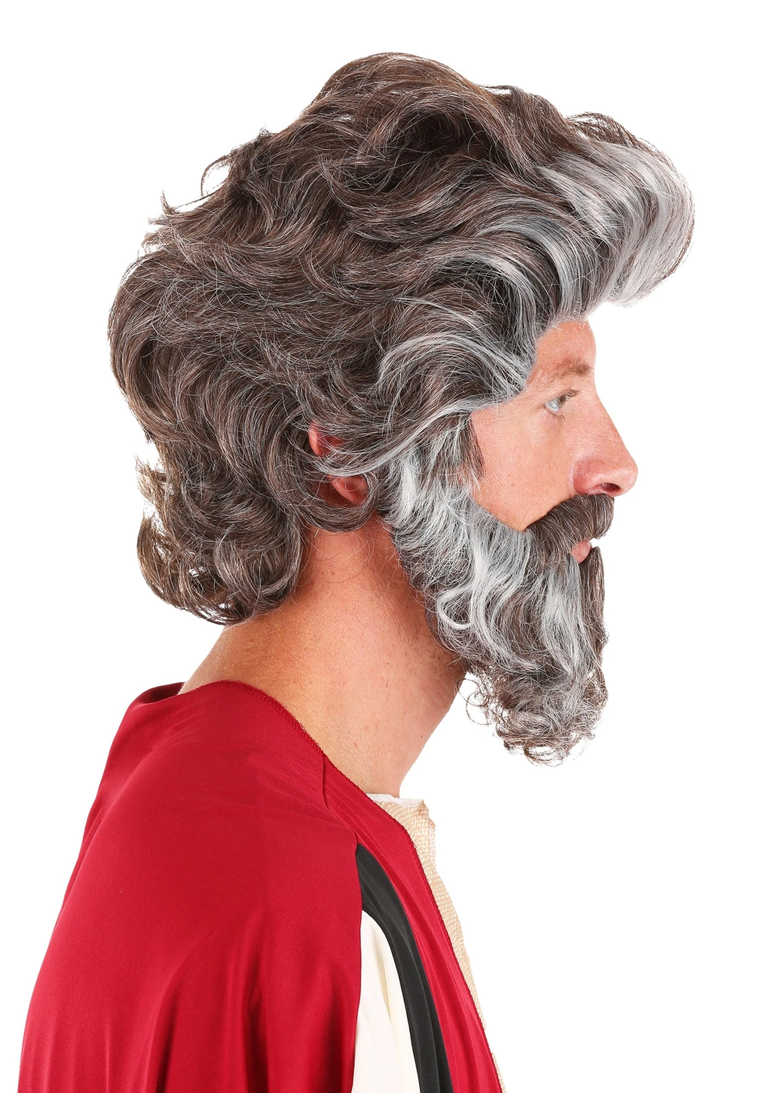 Biblical Moses Adult Costume Wig And Beard 5 Biblical Moses Adult Costume Wig And Beard - Image 3