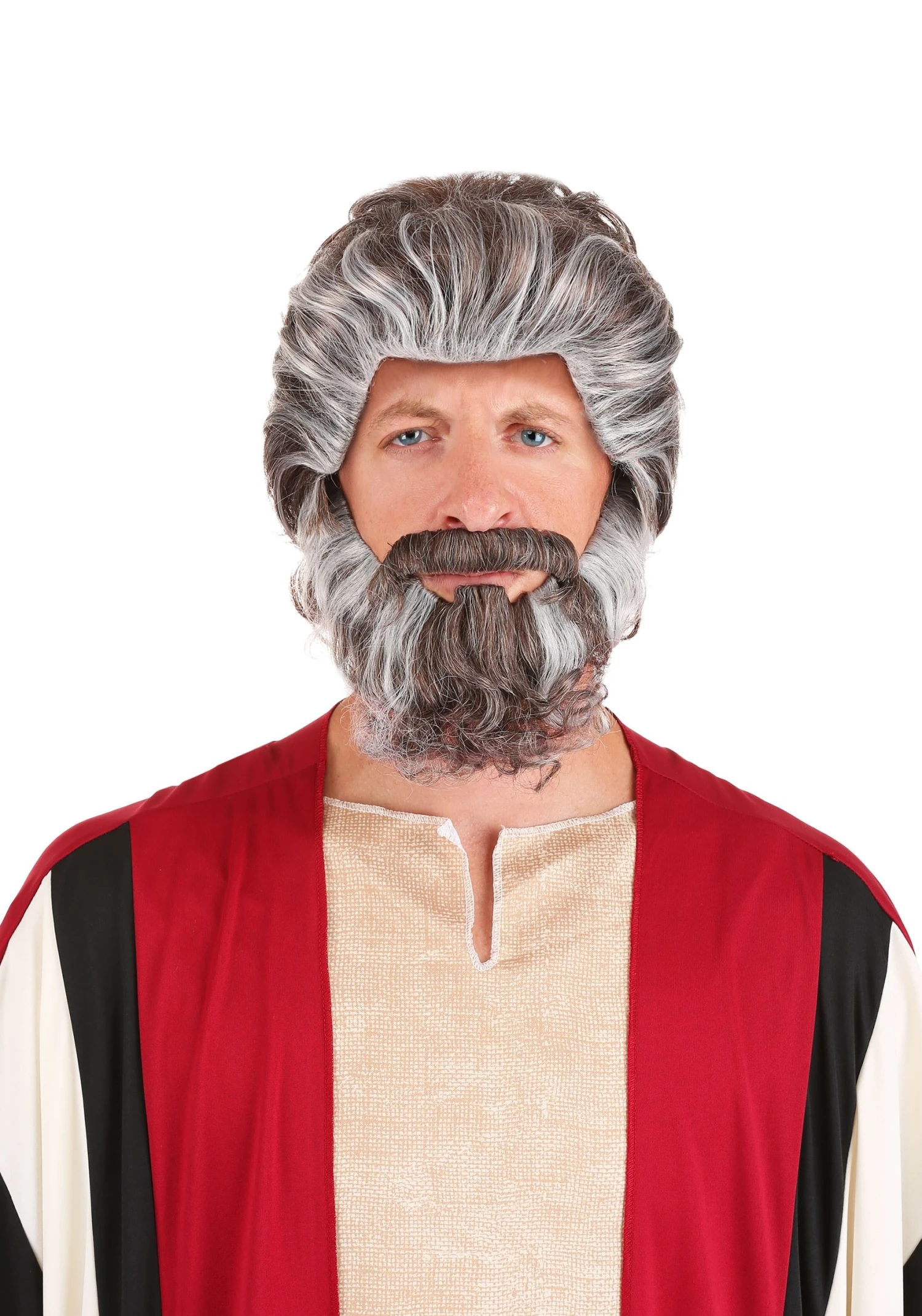 Biblical Moses Adult Costume Wig And Beard 3 Biblical Moses Adult Costume Wig And Beard