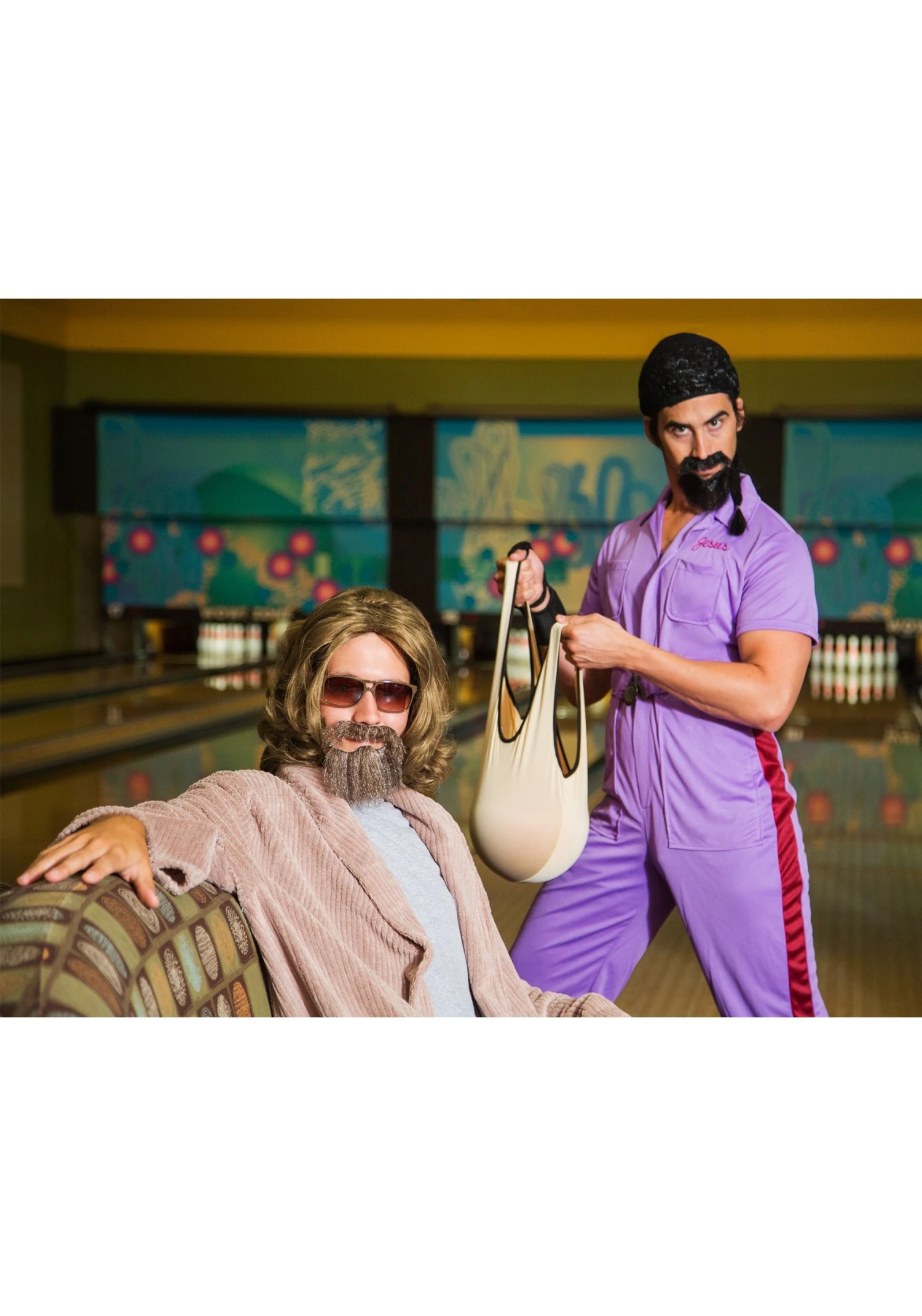 Big Lebowski Adult The Dude Wig And Beard Kit 4 Big Lebowski Adult The Dude Wig And Beard Kit - Image 2