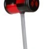 Black And Red Quirky Clown Costume Mallet Prop -Halloween Costumes black and red quirky clown mallet prop