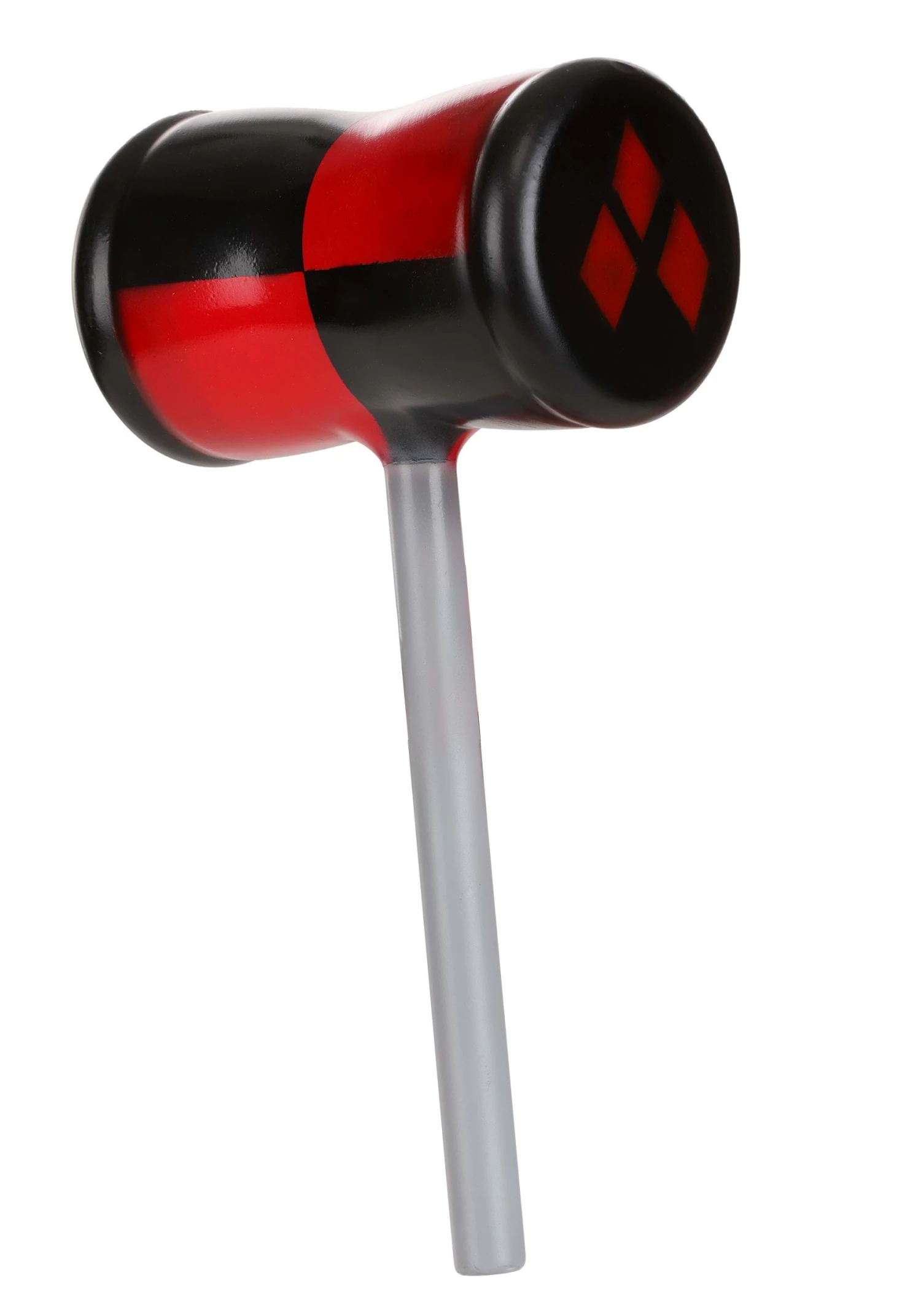 Black And Red Quirky Clown Costume Mallet Prop 3 Black And Red Quirky Clown Costume Mallet Prop