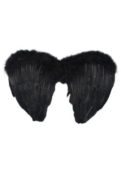 Black Fallen Angel Wings