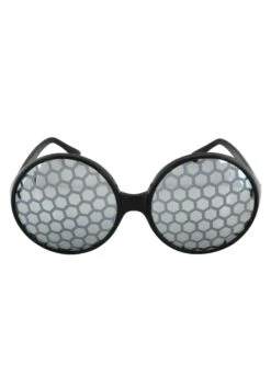 Black Bug Eyes Costume Sunglasses