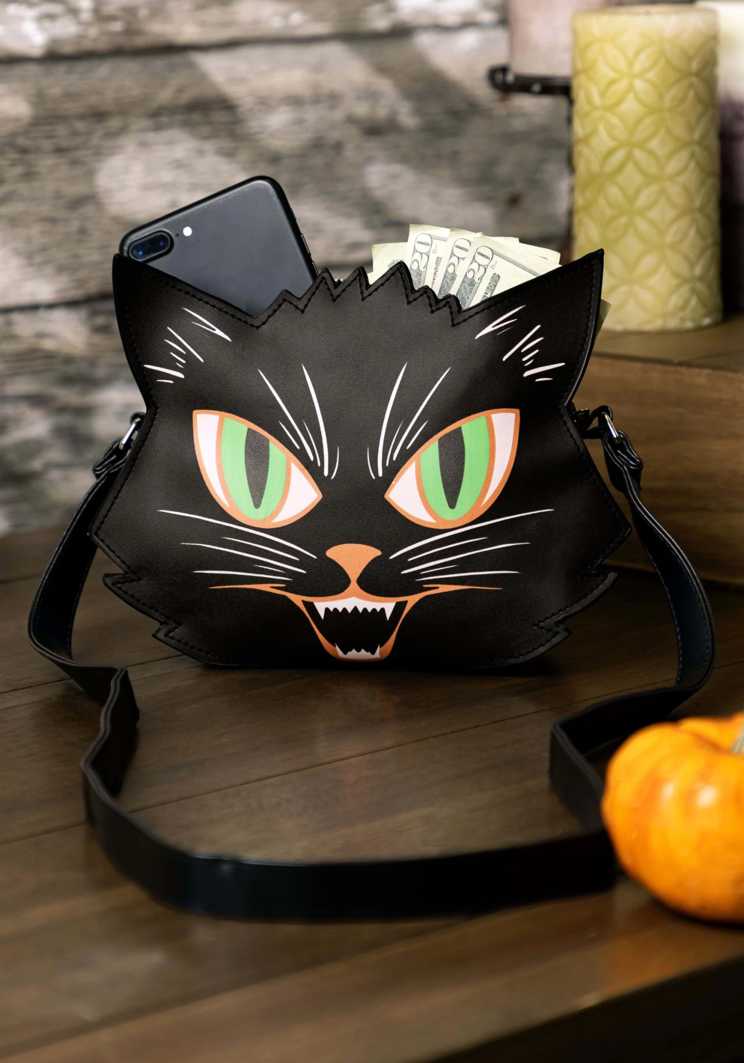 Angry Black Cat Purse 3 Angry Black Cat Purse