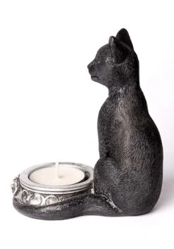 Black Cat Tea Light Holder -Halloween Costumes black cat tealight holder alt 3