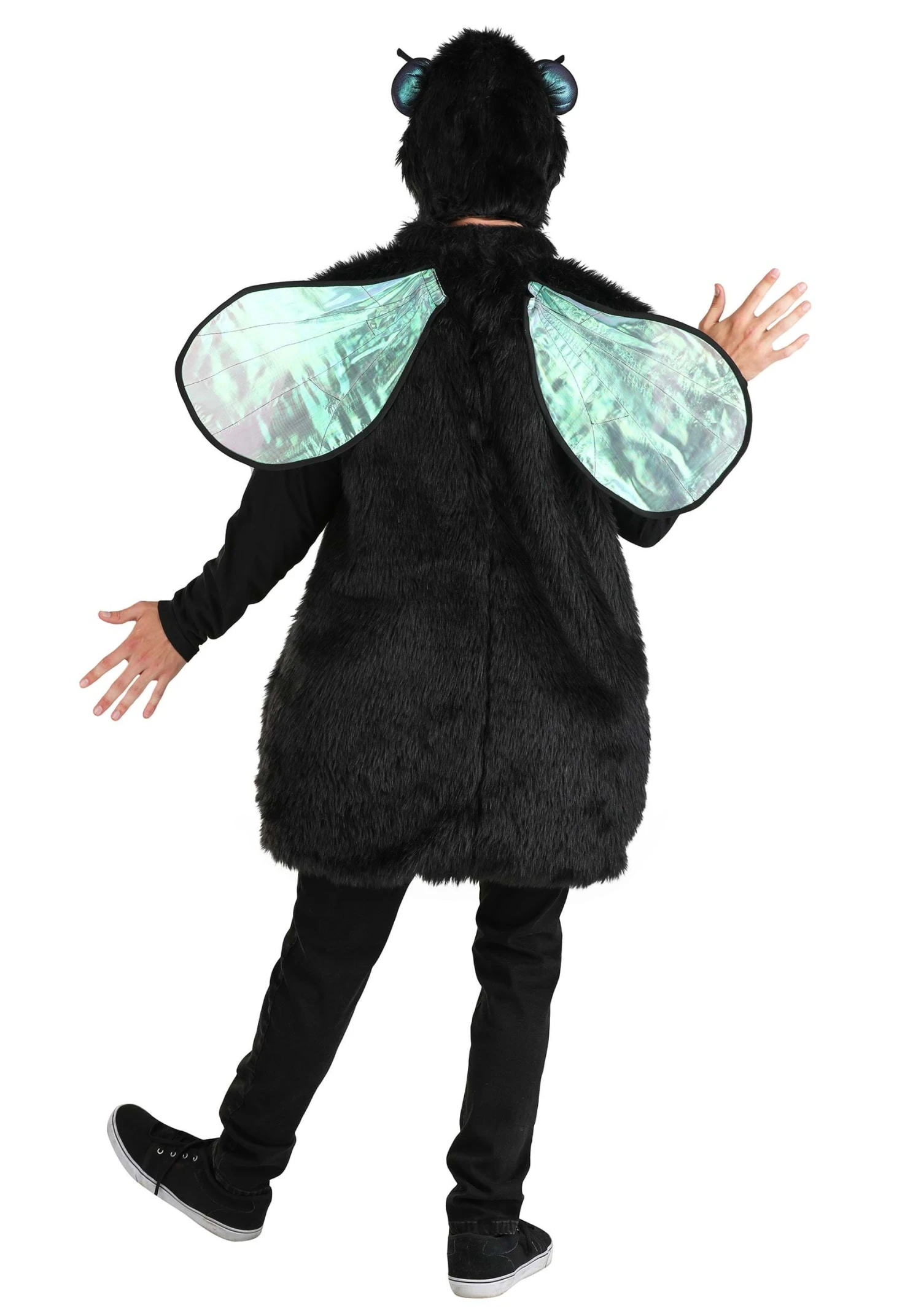 Black Fly Costume For Adults 4 Black Fly Costume For Adults - Image 2