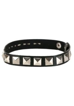 Black Studded Costume Choker Accessory