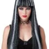White And Black Witch Wig 1 White And Black Witch Wig -Halloween Costumes black white witch wig