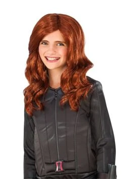 Kid's Black Widow Wig