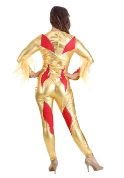 Blades Of Glory Women's Fire Jumpsuit Costume -Halloween Costumes blades of glory female fire jumpsuit alt 3
