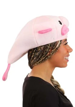 Pink Blobfish Costume Hat For Adults 15 Pink Blobfish Costume Hat For Adults -Halloween Costumes blobfish animal costume hat alt 4