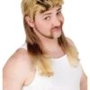Fun World Blonde Mullet Wig -Halloween Costumes blonde mullet wig