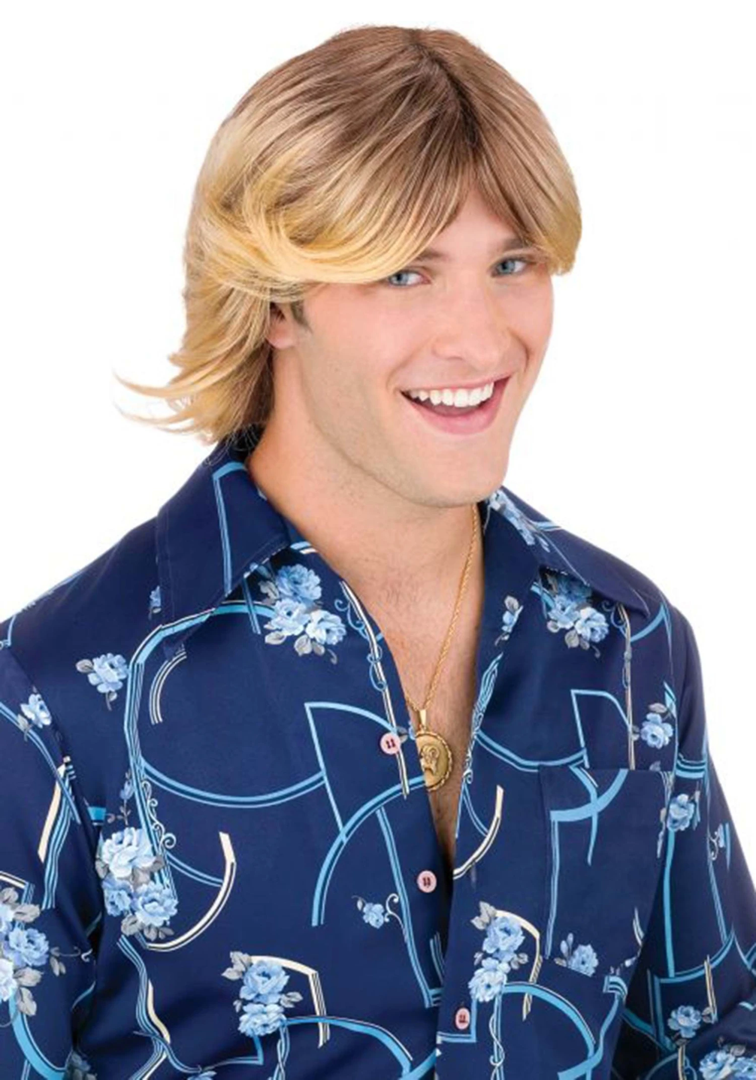 Fun World Shaggy Ladies Man Blonde Costume Wig 3 Fun World Shaggy Ladies Man Blonde Costume Wig