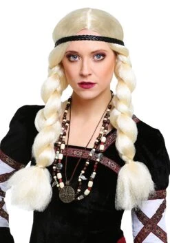 Blonde Viking Wig
