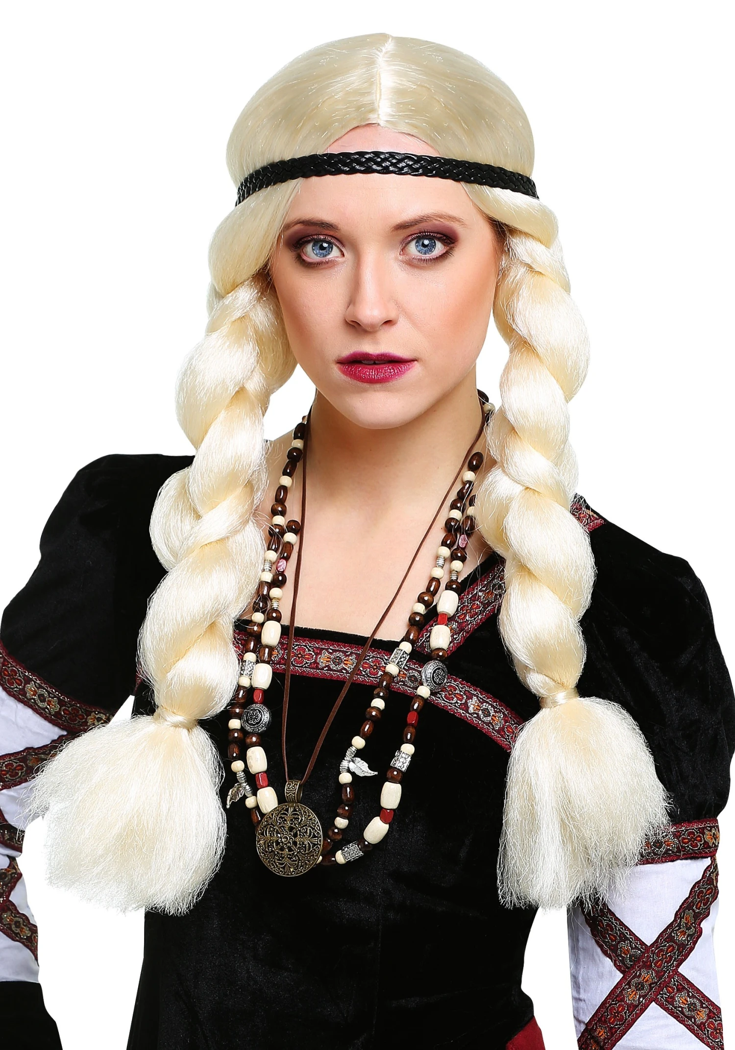 Blonde Viking Wig 3 Blonde Viking Wig