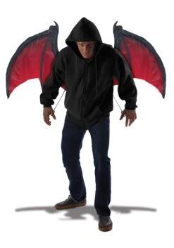 Bloodnight Costume Accessory Wings -Halloween Costumes bloodnight wings accessory alt1