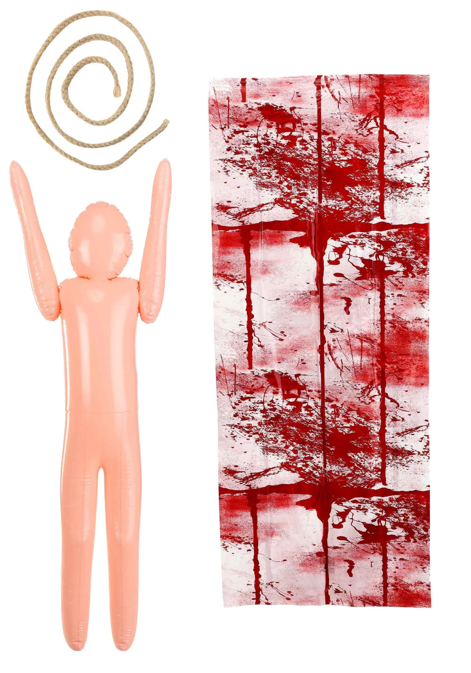 Fun World 6FT Inflatable Body In Bloody Body Bag Halloween Decoration 5 Fun World 6FT Inflatable Body In Bloody Body Bag Halloween Decoration - Image 3