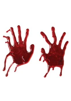 Fun World Bloody Window Hand Print Cling