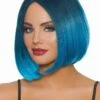 Dreamgirl Blue Ombre Costume Wig For Women 1 Dreamgirl Blue Ombre Costume Wig For Women -Halloween Costumes blue ombre wig