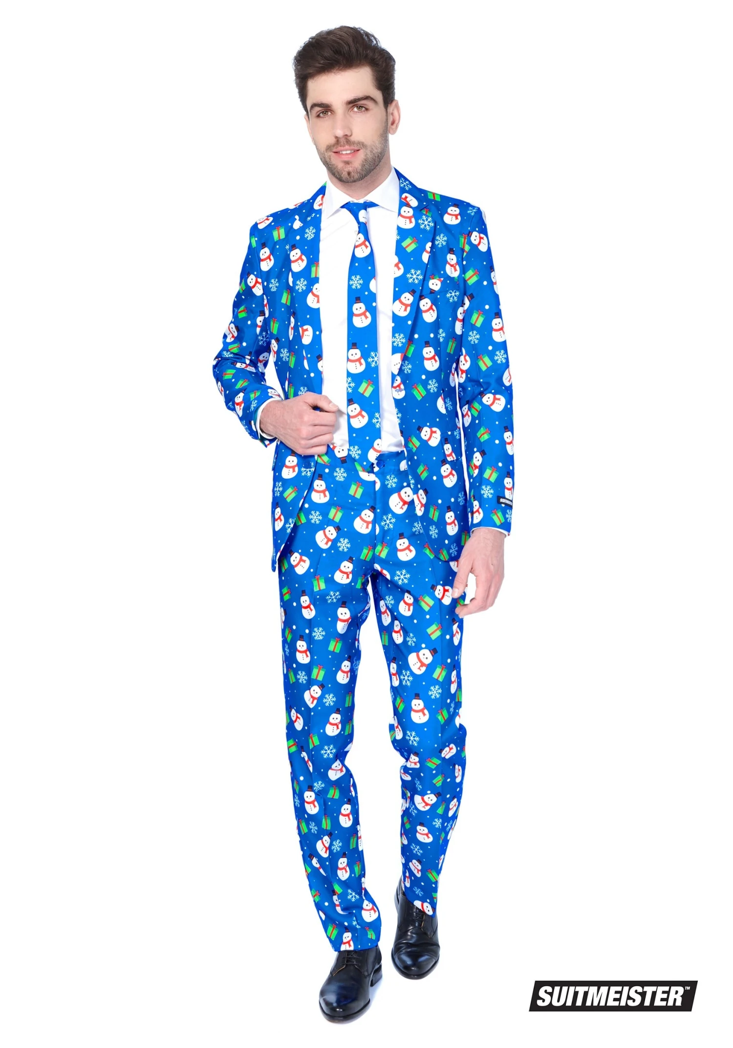 SuitmeisterBlue Snowman Men's Suit 3 SuitmeisterBlue Snowman Men's Suit