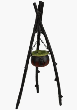 58.5-Inch Boiling Up Trouble Light Up Witch Cauldron Decoration -Halloween Costumes boiling up trouble witch cauldron decoration alt 1