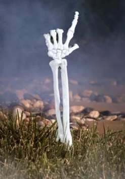 15-Inch Boney Skeleton Arm Halloween Decoration
