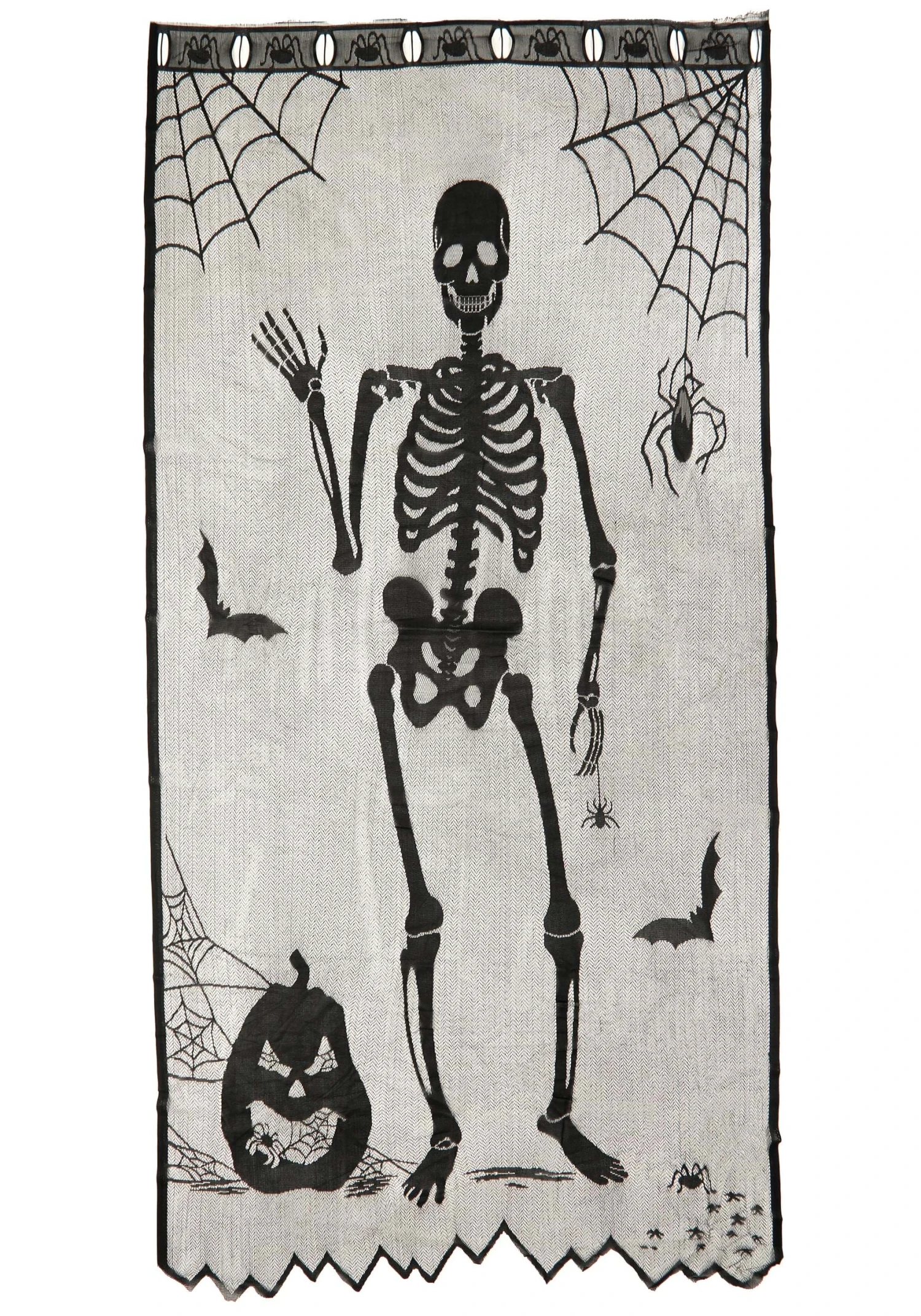 Bony Buddy Skeleton Door Curtain Halloween Decoration 4 Bony Buddy Skeleton Door Curtain Halloween Decoration - Image 2