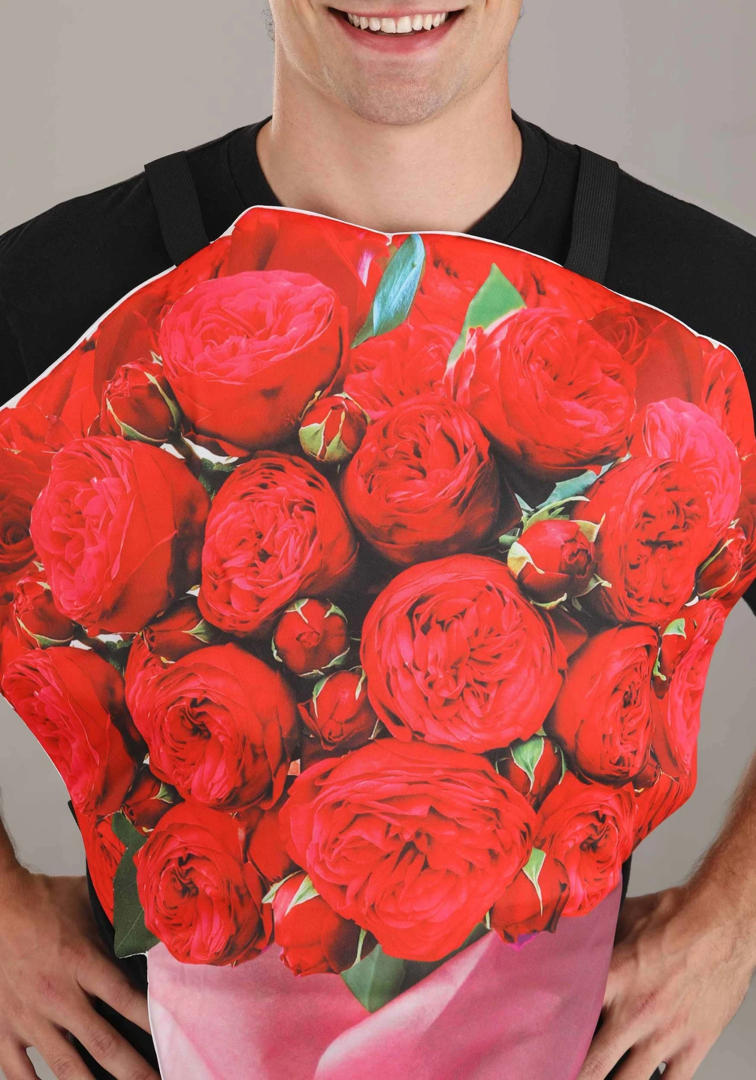 Adult Bouquet Of Roses Sandwich Board Costume 5 Adult Bouquet Of Roses Sandwich Board Costume - Image 3