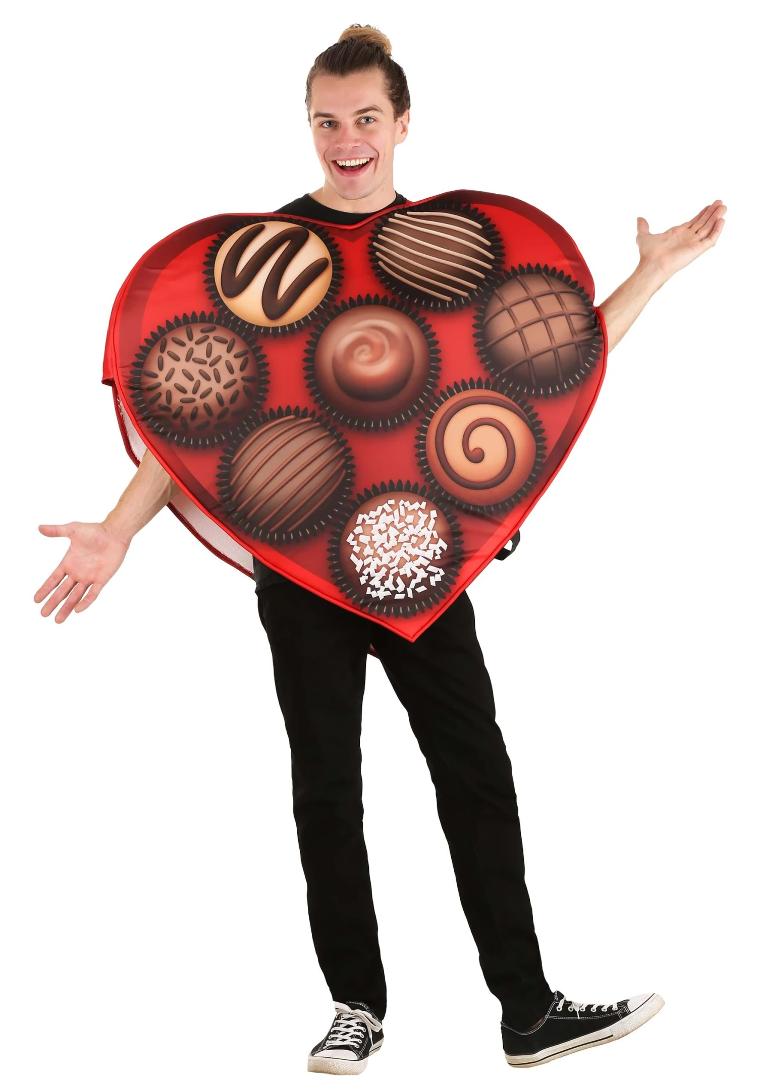 Heart-Shaped Box Of Chocolates Costume 4 Heart-Shaped Box Of Chocolates Costume - Image 2