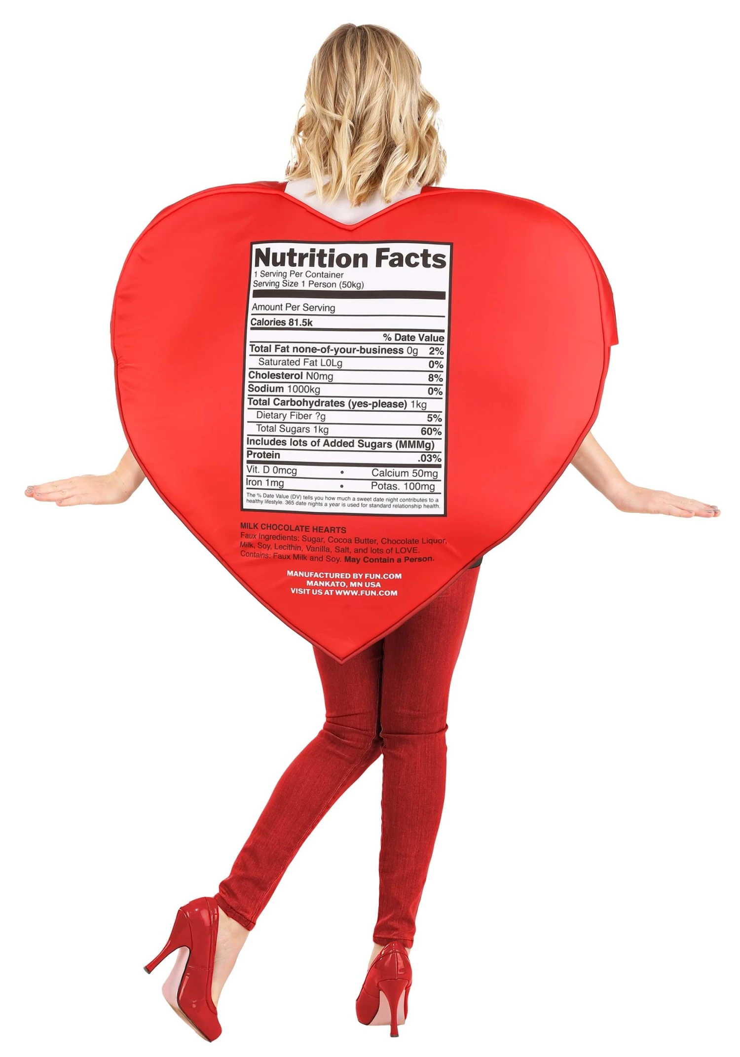 Heart-Shaped Box Of Chocolates Costume 5 Heart-Shaped Box Of Chocolates Costume - Image 3
