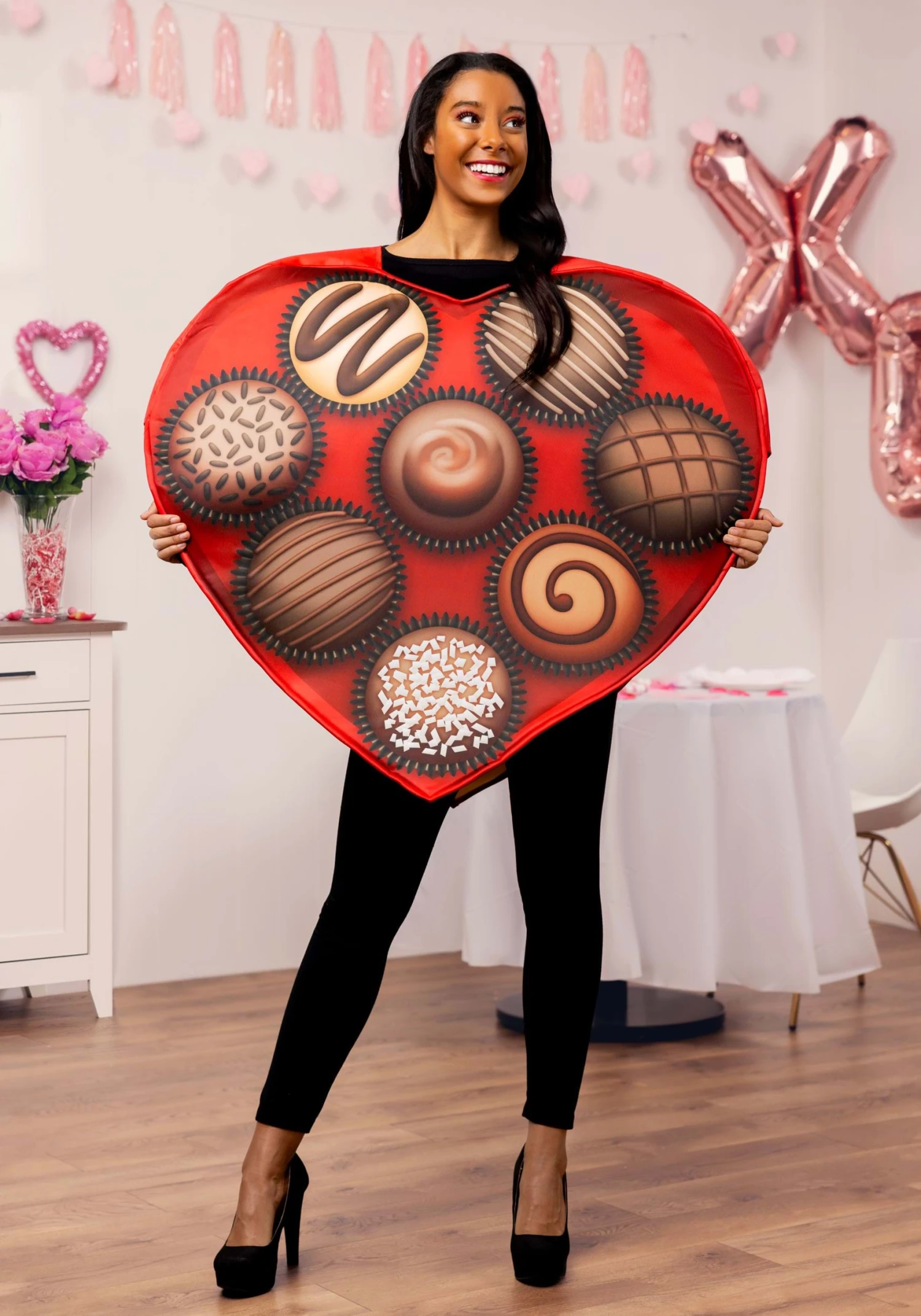 Heart-Shaped Box Of Chocolates Costume 3 Heart-Shaped Box Of Chocolates Costume