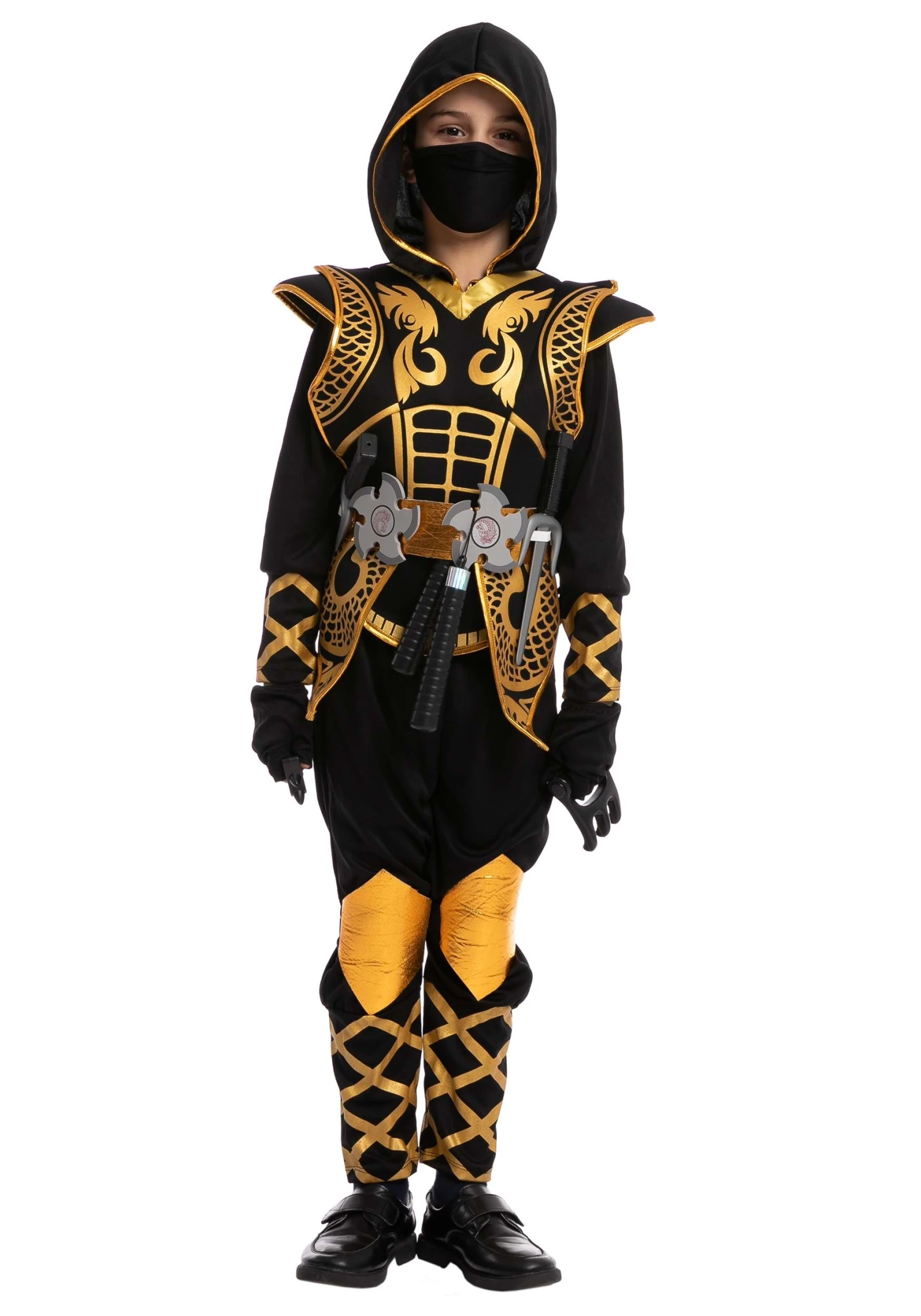 Golden Ninja Costume For Boys 9 Golden Ninja Costume For Boys - Image 7