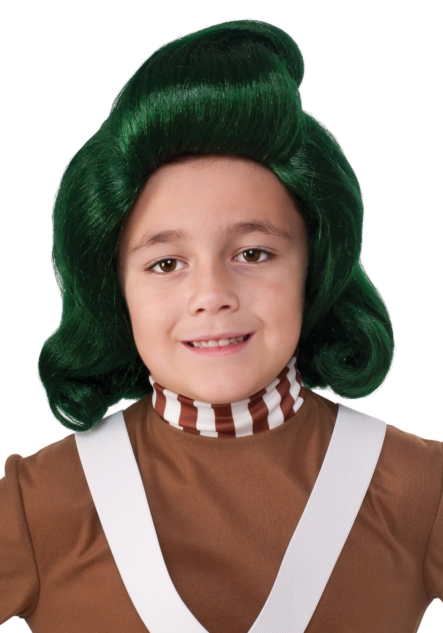 Kids Oompa Loompa Wig 3 Kids Oompa Loompa Wig