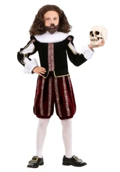 William Shakespeare Costume For Boys
